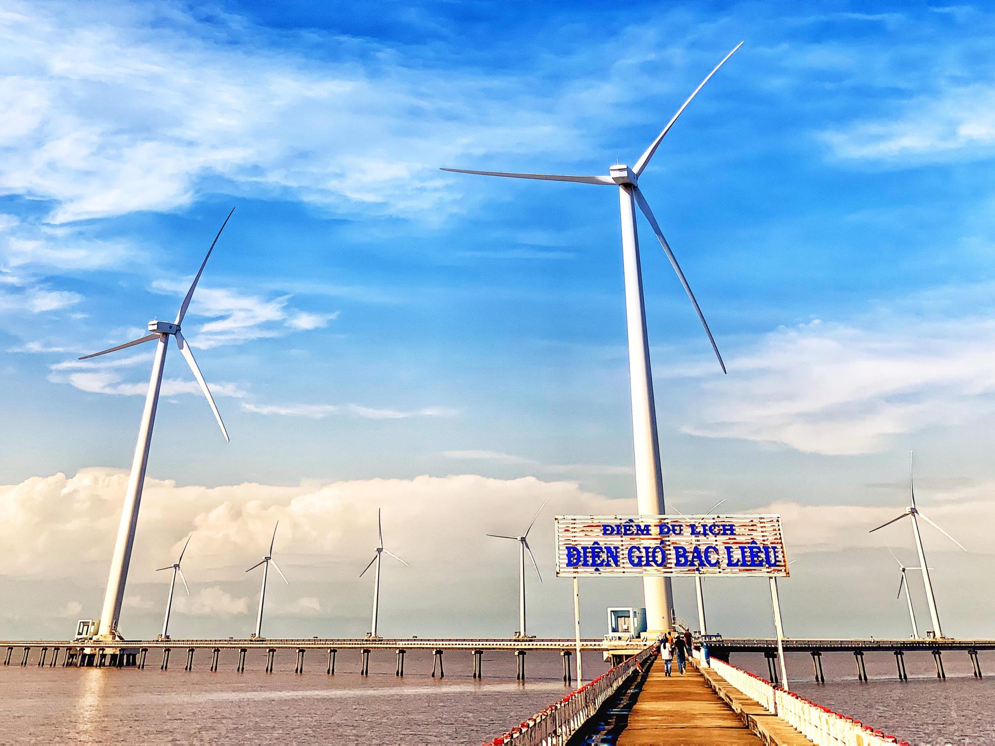 Explore Bac Lieu wind power field