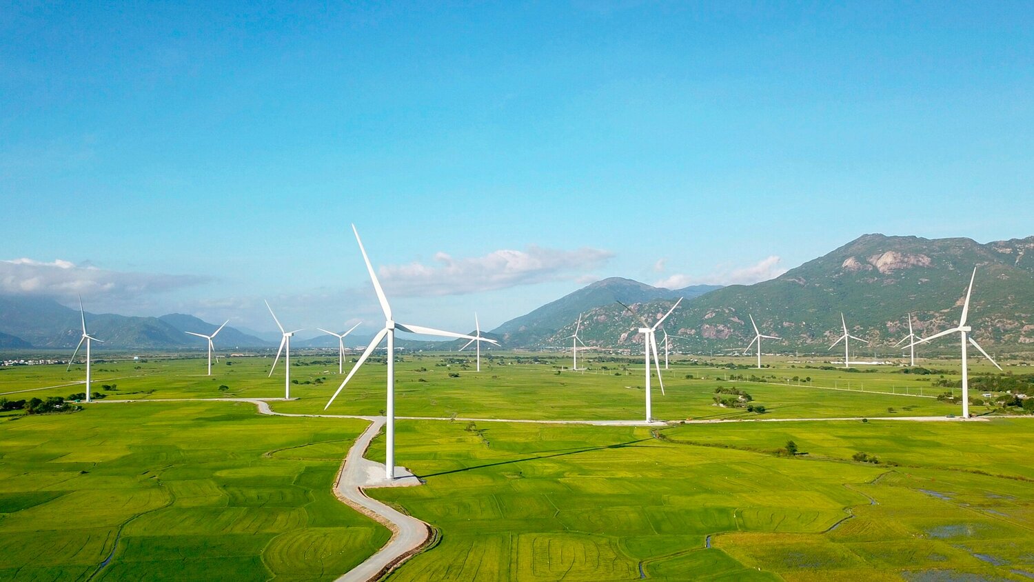 Dam Nai wind power field