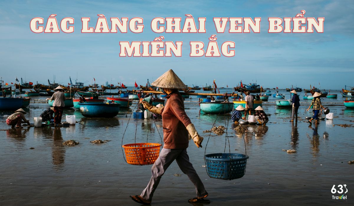 Top 4 làng chài ven biển miền Bắc Việt Nam đẹp nhất