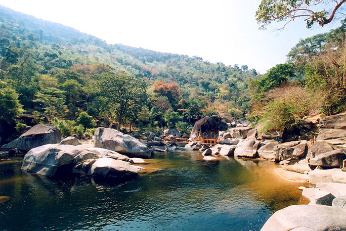 The beauty of Chu Yang Sin National Park in the morning