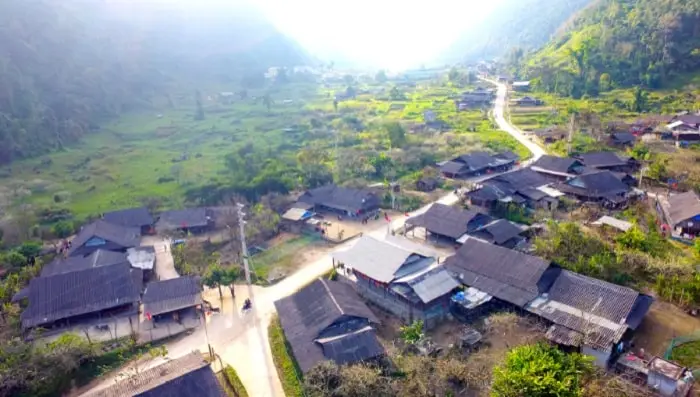 Overlooking Muong Long from above