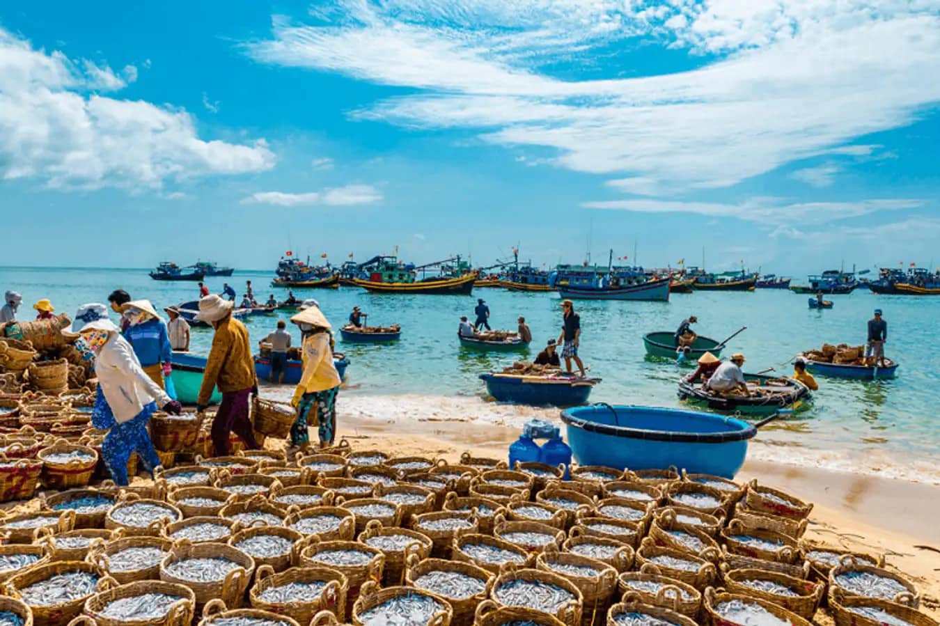 Mui Ne fishing village