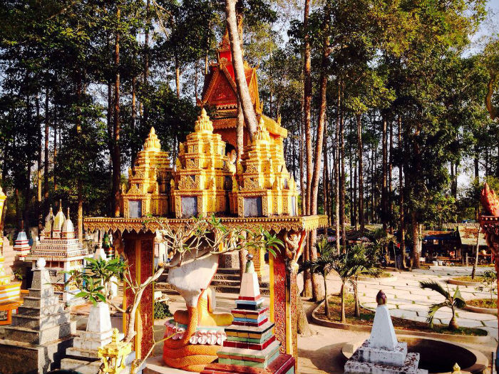 Clay Pagoda is the most beautiful temple in Soc Trang province