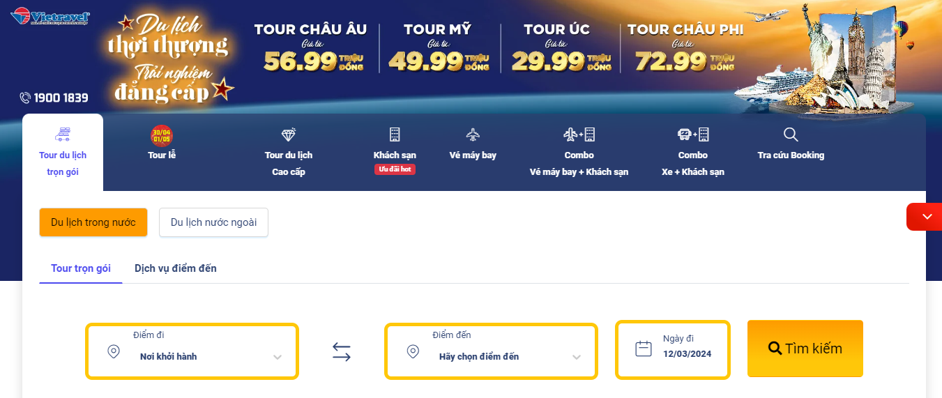 Công ty du lịch lữ hành Vietravel