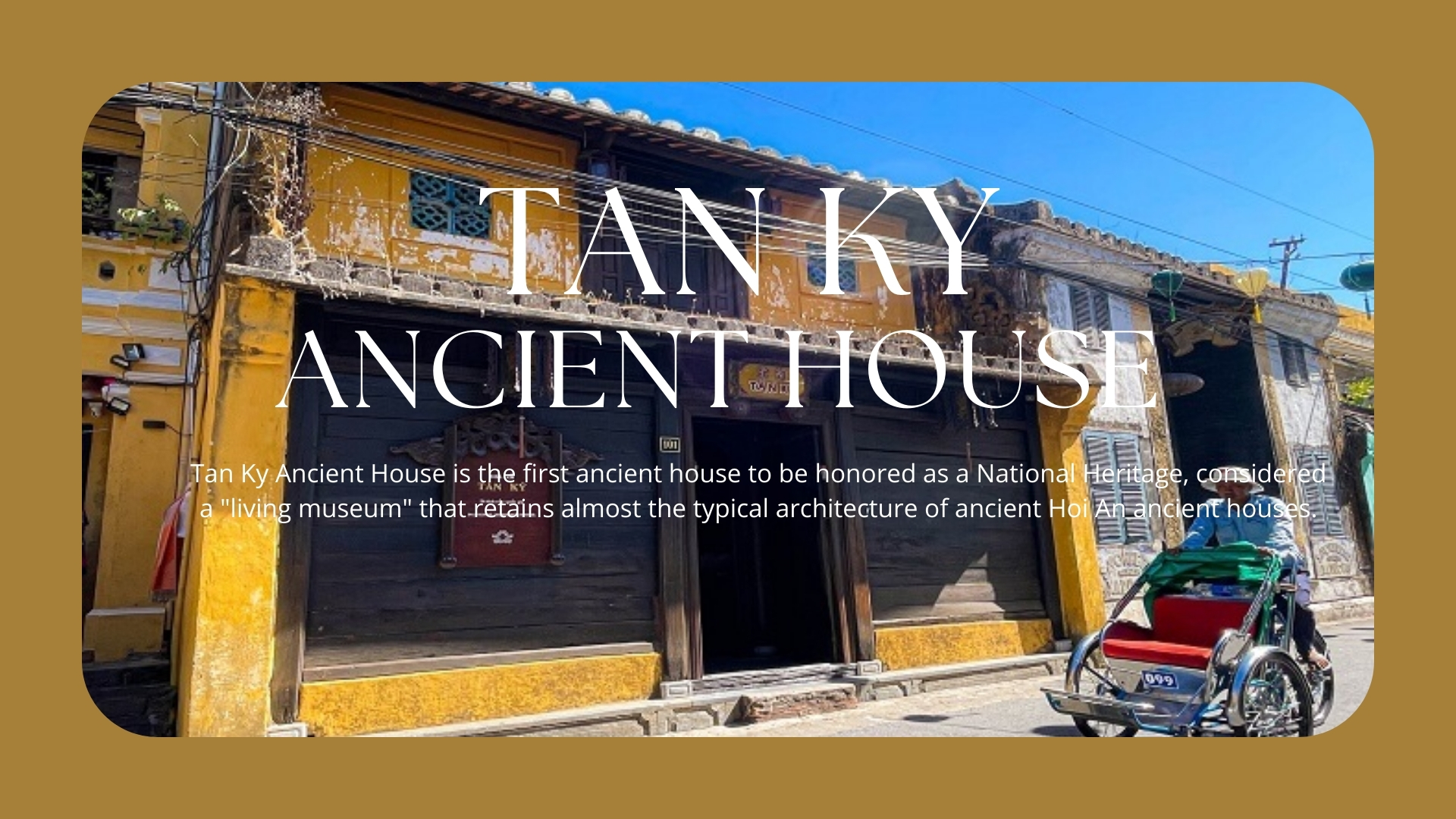 Discover Tan Ky Ancient House - 200 Year Old Architecture In Hoi An