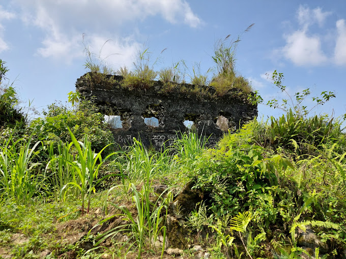 Relics of French Fort and Lung Ho citadel wall