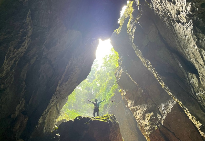 广平刚刚发现了山努洞的原始美景