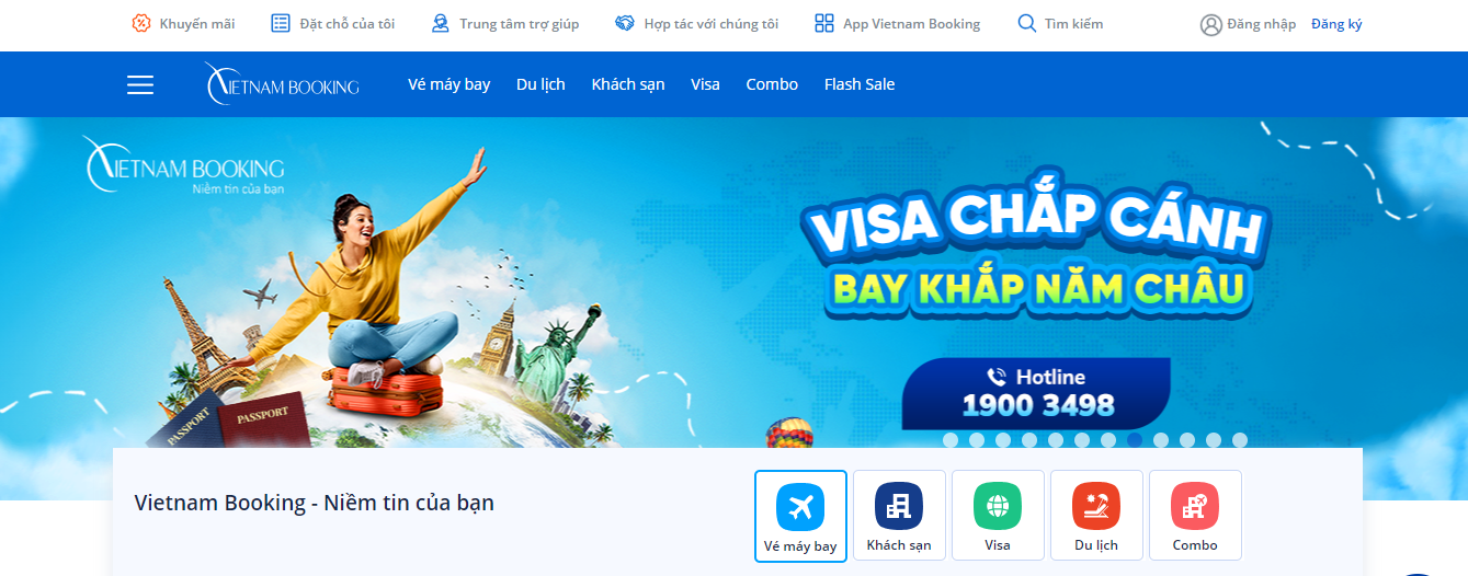 Công ty du lịch Vietnam Booking