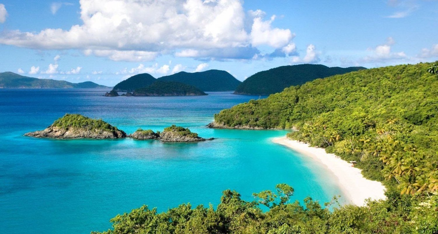 A green view at Quan Lan Island