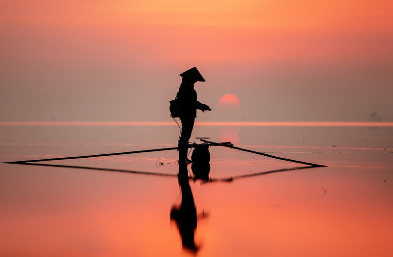 Nét đẹp lao động trên vùng biển 'vô cực' Thái Bình