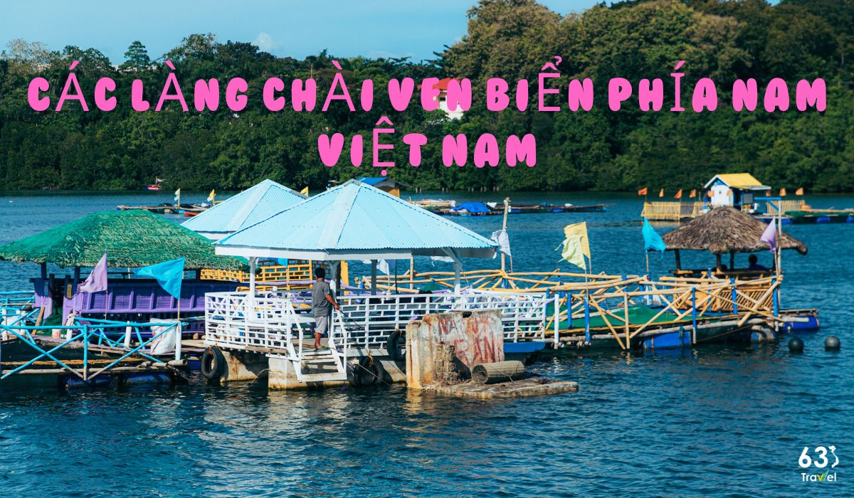 Top 8 most beautiful fishing villages on the southern coast of Vietnam