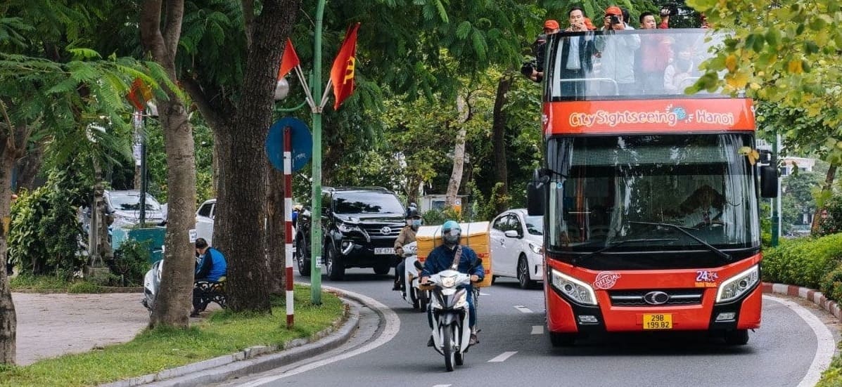 Vé Xe Bus 2 Tầng Hà Nội từ City Sightseeing