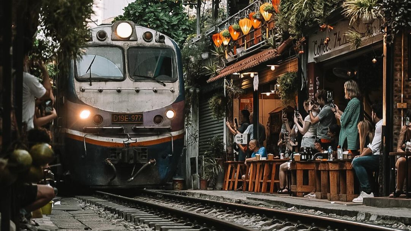 Immerse Yourself in the Vibrant Atmosphere of Hanoi's Train Street