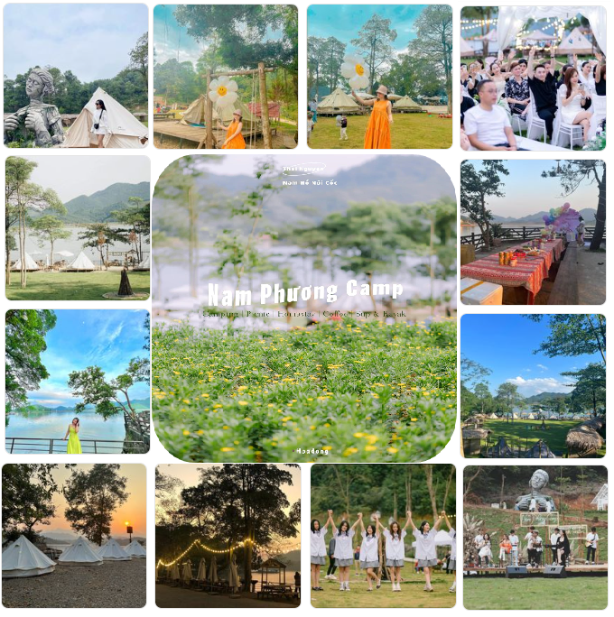 Nam Phương Camp - Mang trải nghiệm picnic hiện đại đến gần bạn hơn.