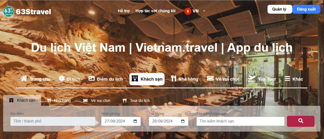 63Stravel - Trang web đặt phòng khách sạn online số 1 Việt Nam