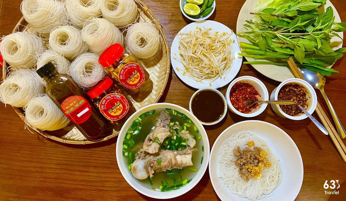 Phở khô Gia Lai - thơm ngon trong từng hương vị