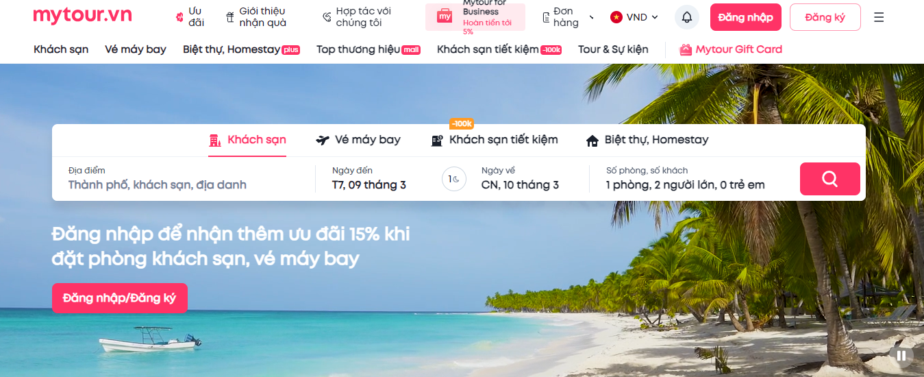 Công ty du lịch Mytour.vn