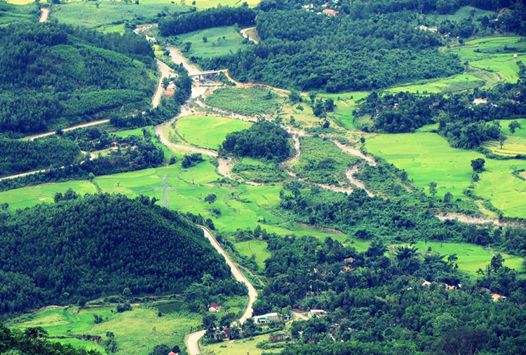 Vi Olak Pass - An overhead view