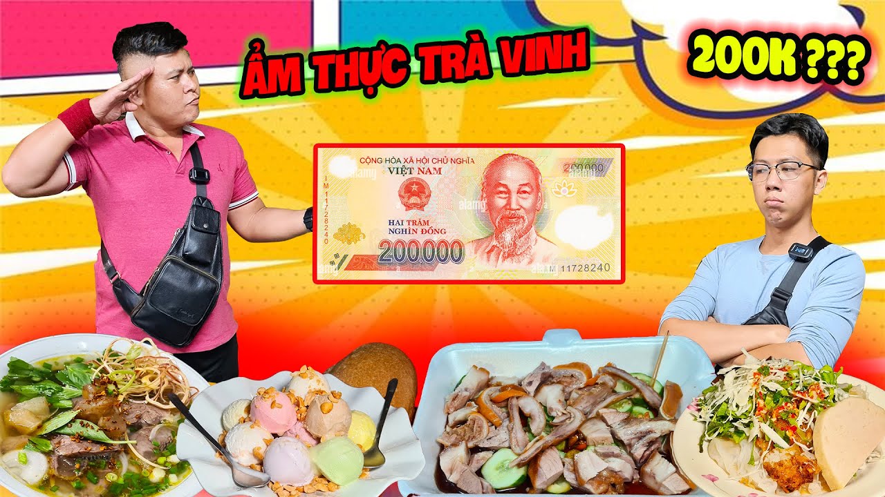 Cầm 200K Khám Phá Ẩm Thực Trà Vinh Với Món Phá Lấu Bún Bò Kem Viên Bánh Ướt Trái Cây Dĩa.