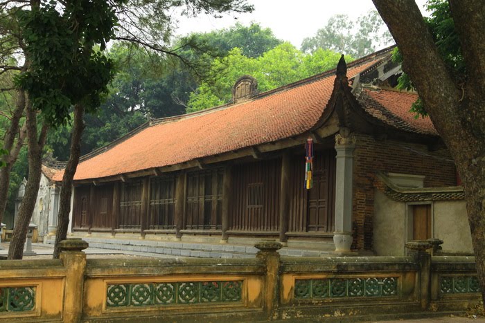 Peaceful corner at Duc La Temple