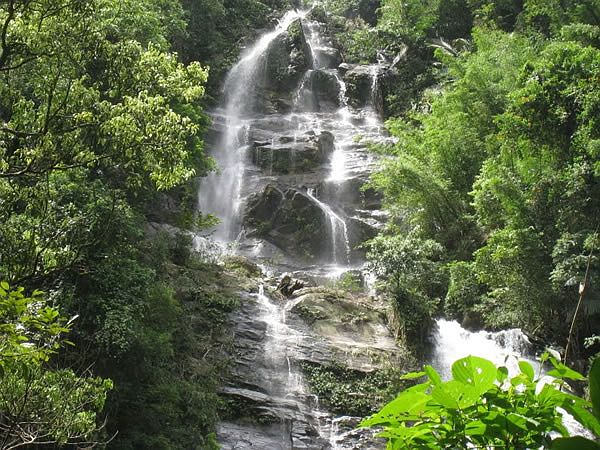 The original Khe Kem waterfall