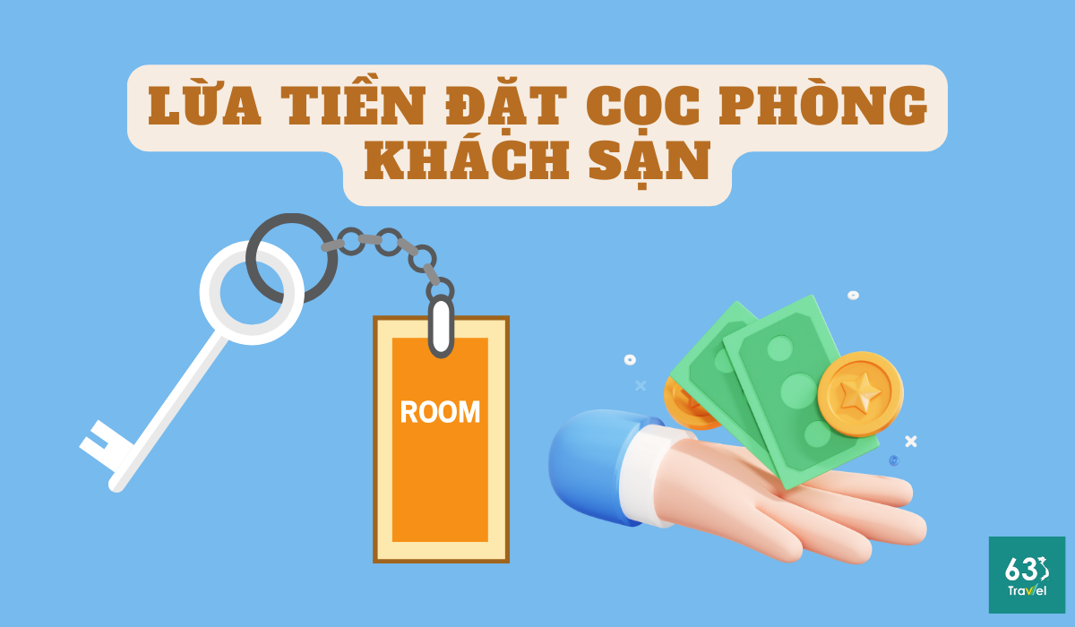 Lừa tiền đặt cọc phòng khách sạn của du khách