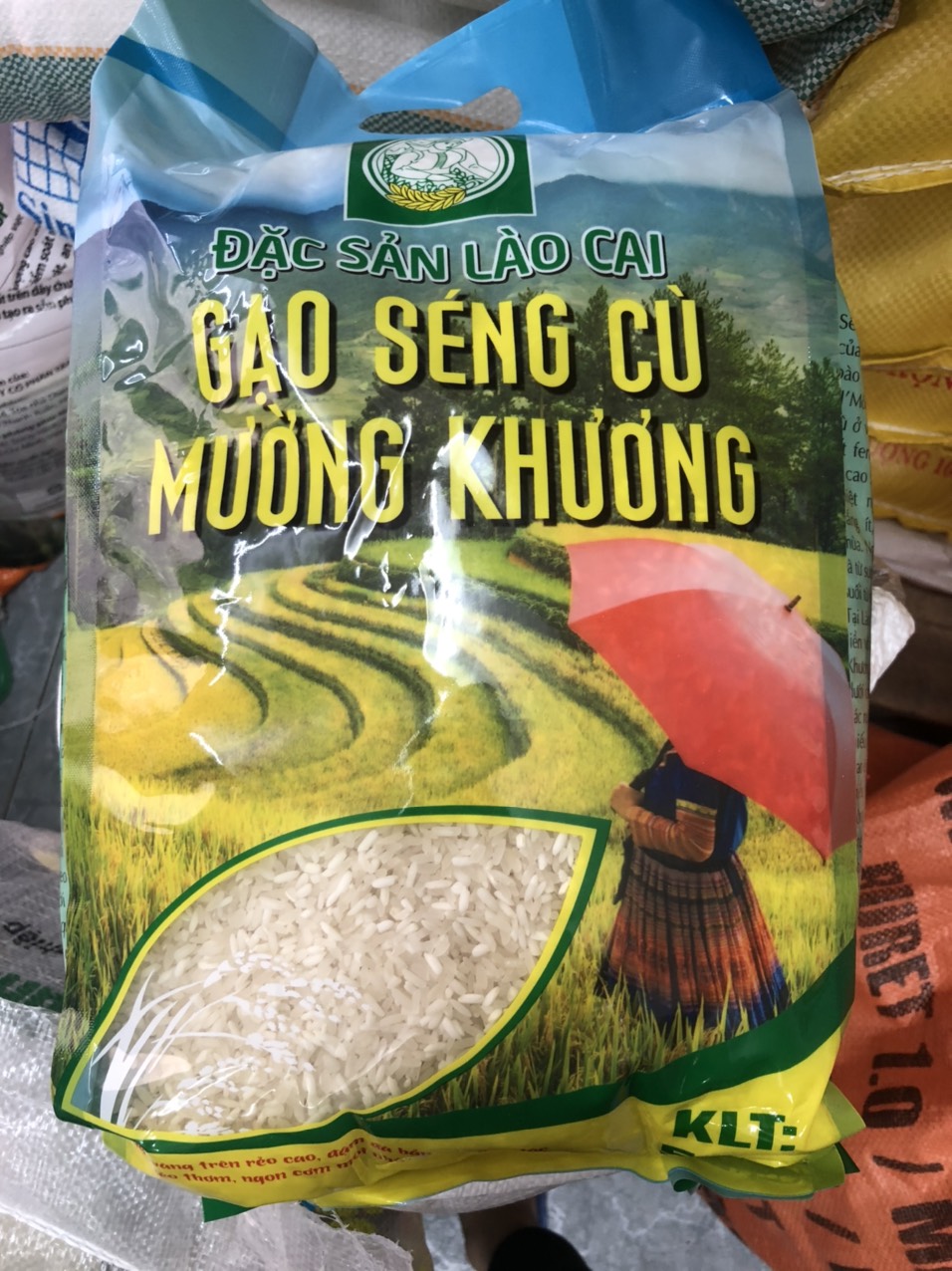 GẠO SÉNG CÙ MƯỜNG KHƯƠNG - ĐẶC SẢN LÀO CAI