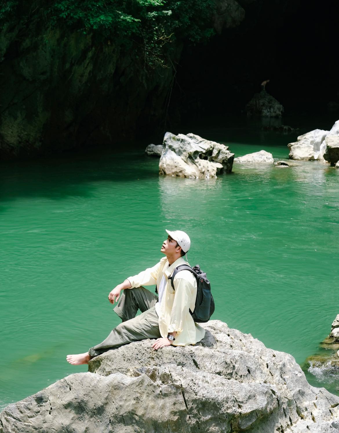 Ang stream - A green gem in the middle of the mountainous region