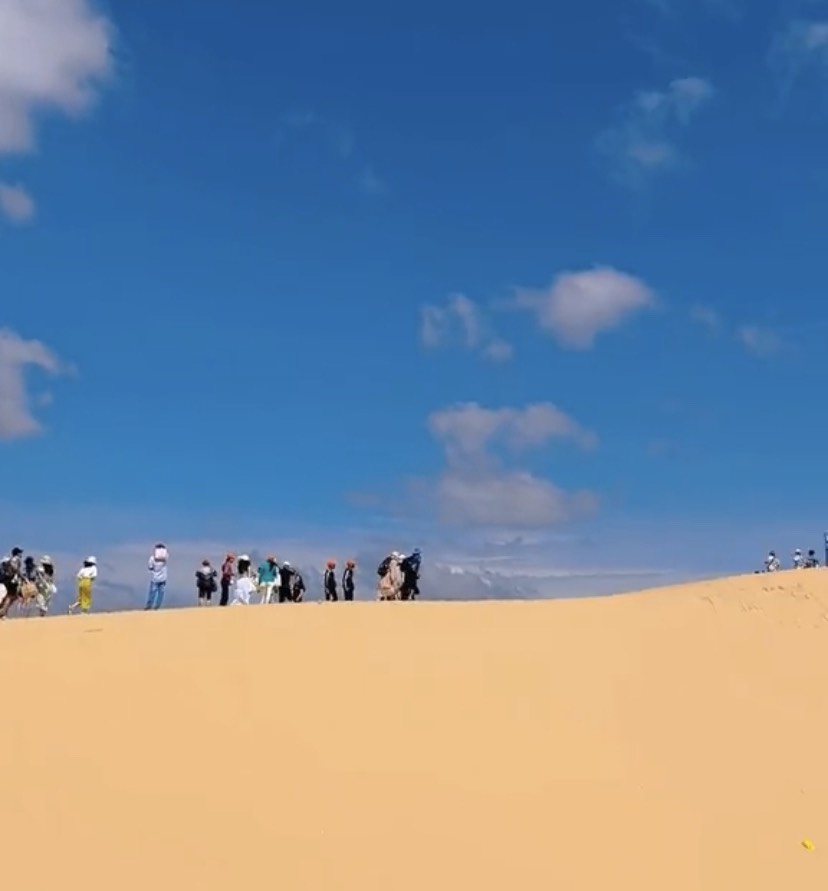 Explore the White Dunes - a small desert in Phan Thiet.