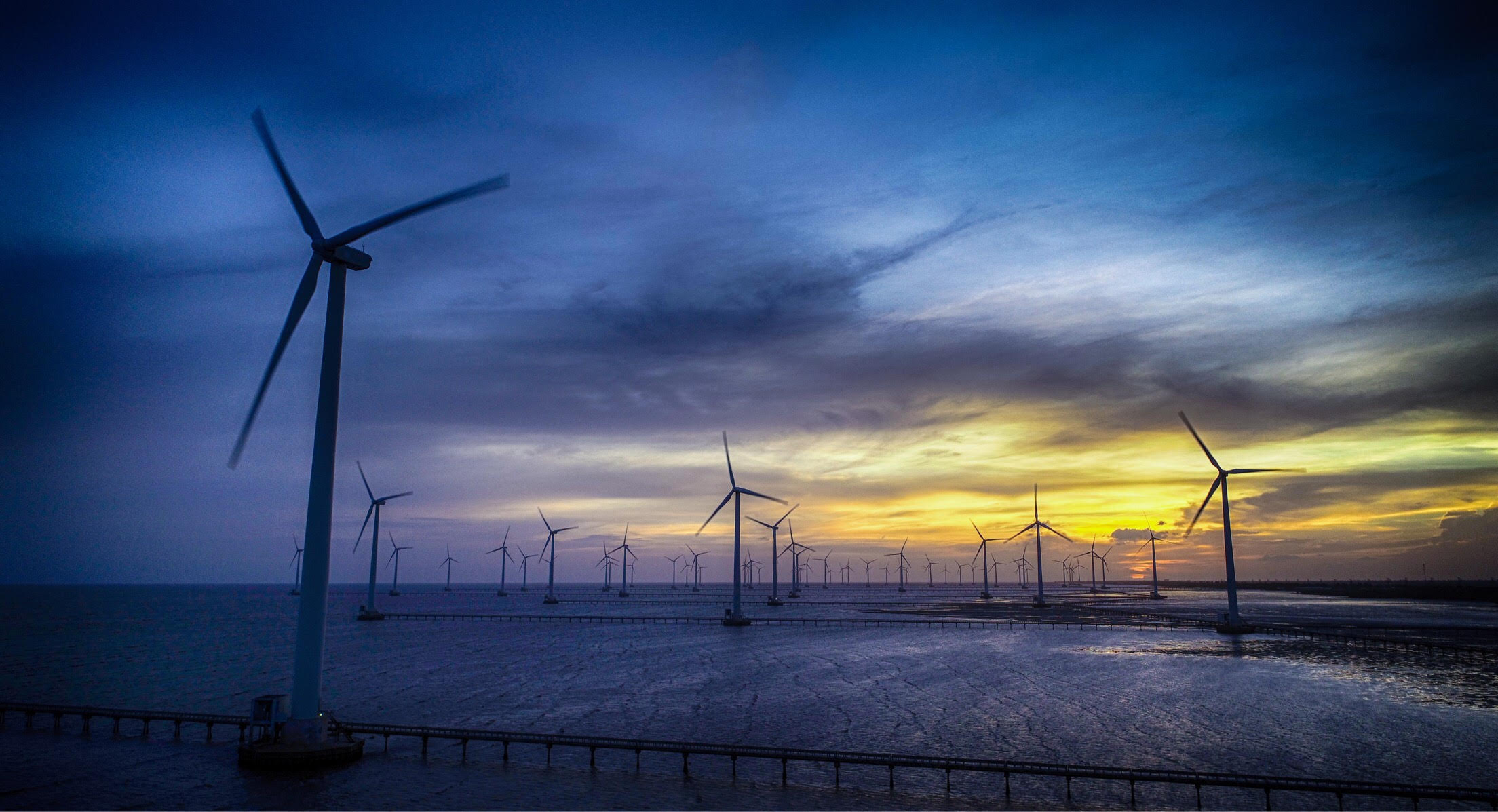 Bac Lieu wind turbine field