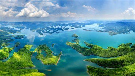 Da'K G'lun Waterfall - Aerial view