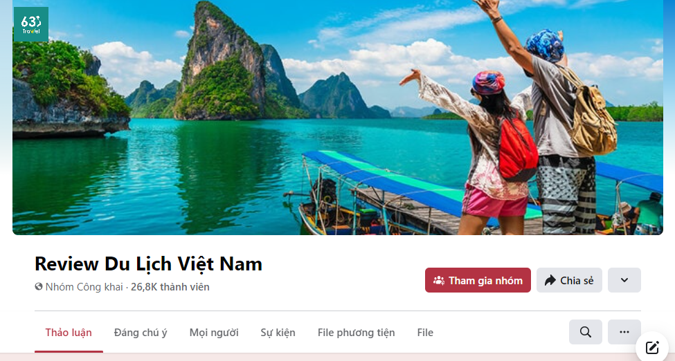 Group Review Du Lịch Việt Nam - Nhóm Facebook có nhiều HDV