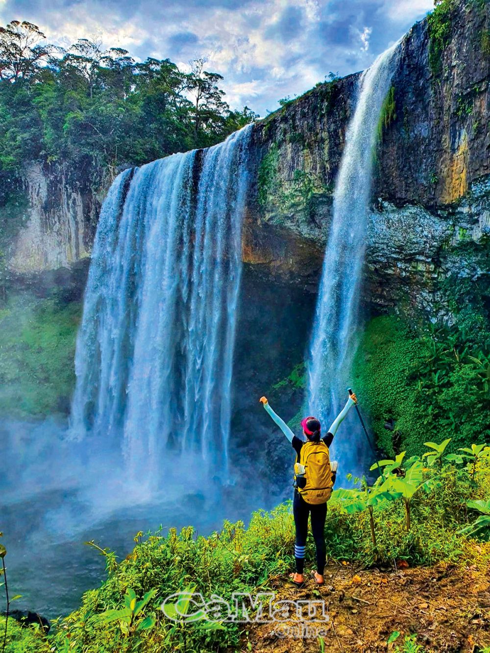 The majestic beauty of K50 waterfall