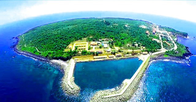 Con Co Island - Aerial view