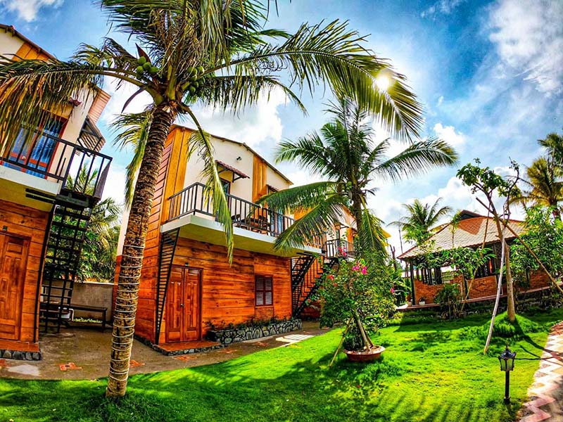 Unique and comfortable homestays in the resort