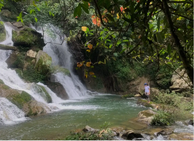 那坑以其迷人的山水风光吸引着游客