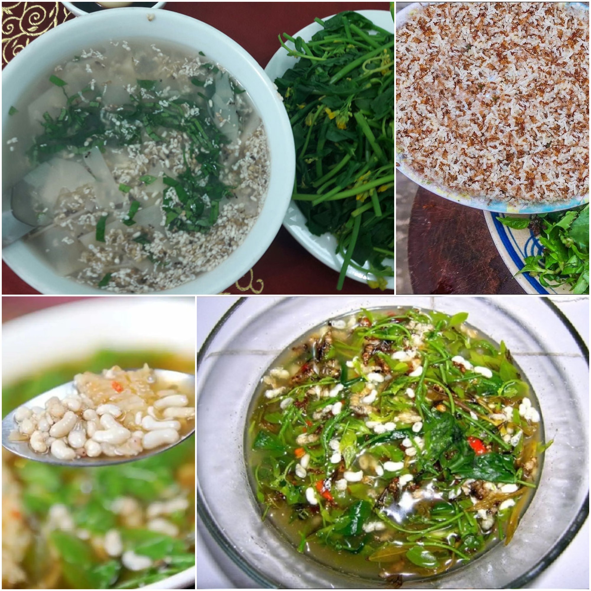 Canh chua trứng kiến - Đặc sản Quảng Bình