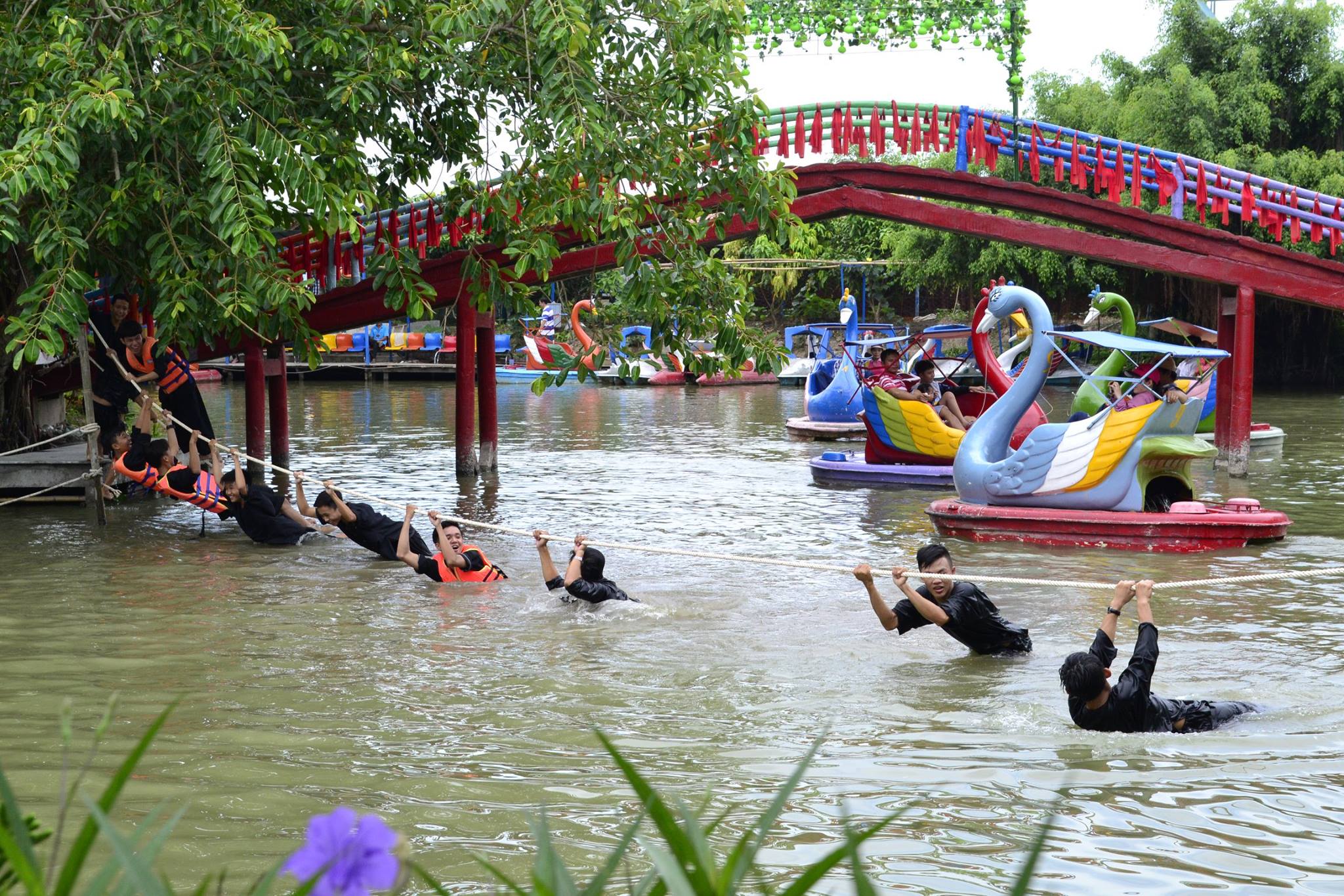 Vinh Sang tourist area interesting destination of Vinh Long