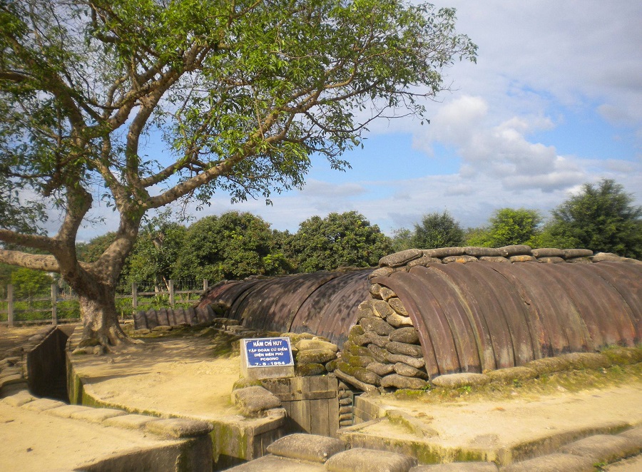 Command bunker of Dien Bien Phu stronghold group