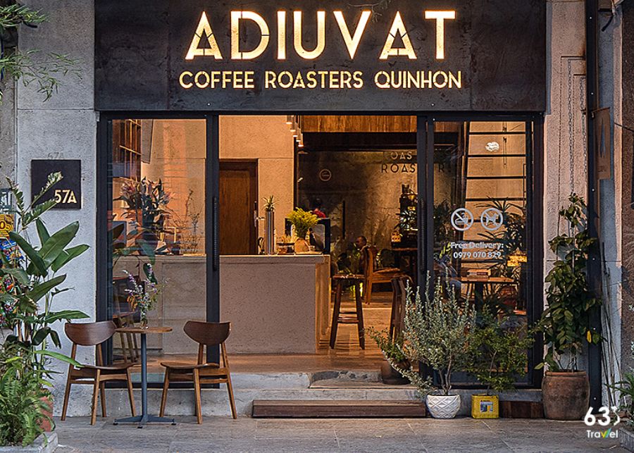 Quán coffee ở Bình Định - Adiuvat Coffee Roasters