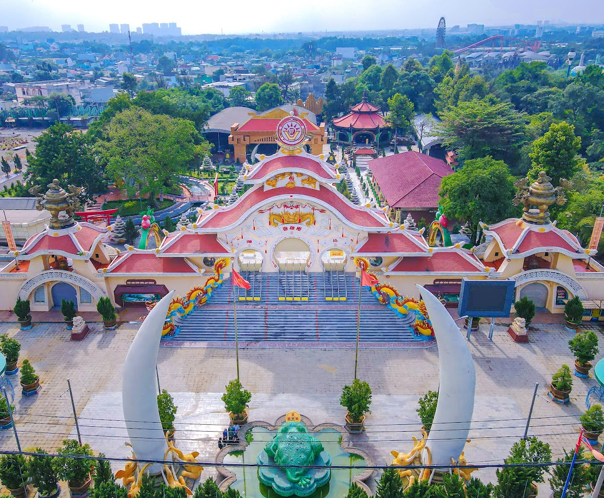 Suoi Tien Cultural Tourist Area - View from above