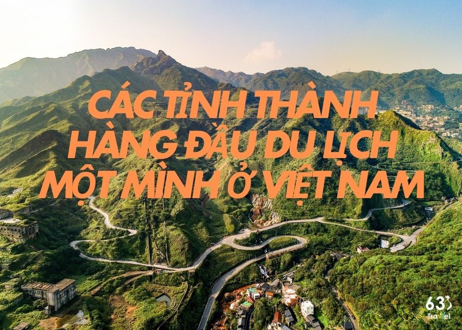 Top provinces/cities of solo travel destinations in Vietnam