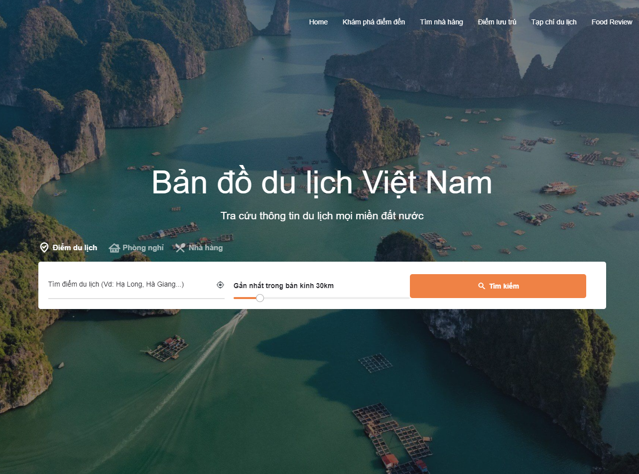 web du lịch tripmap