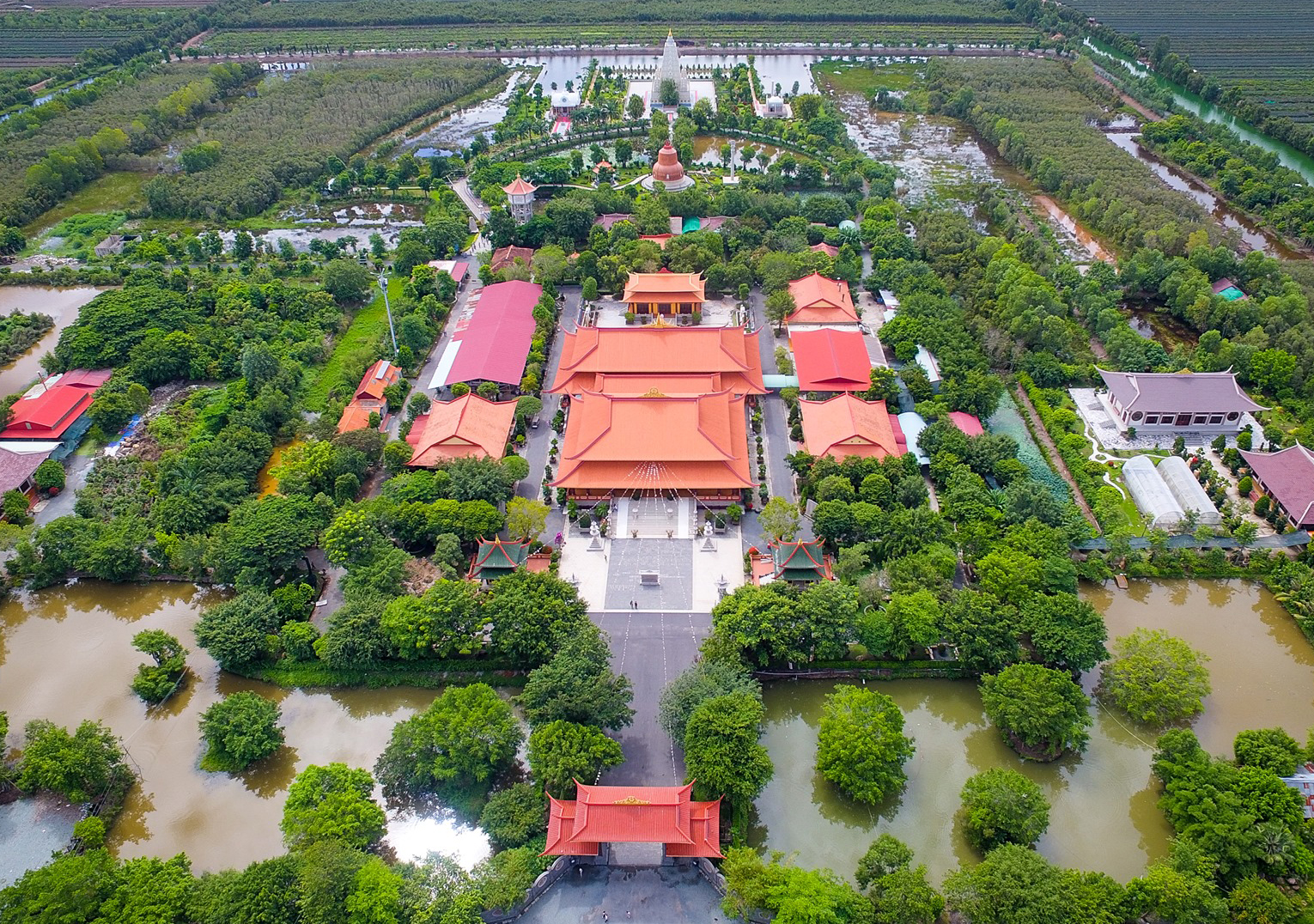 Discovering "Thien Vien Truc Lam Chanh Giac": A Serene Sanctuary in Tien Giang