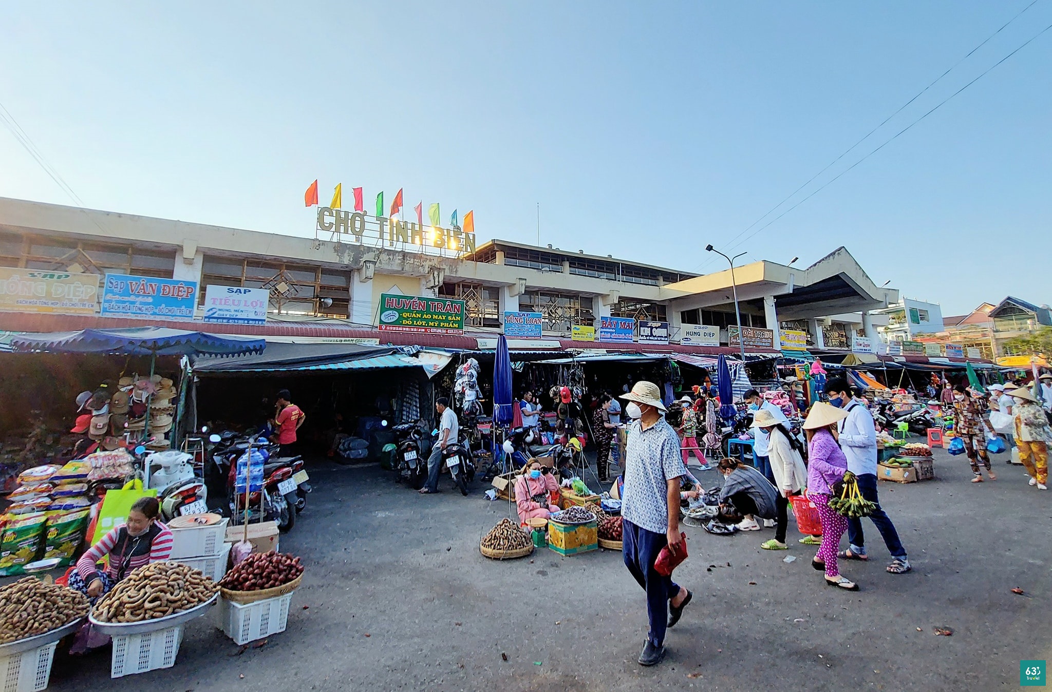 Độc đáo khu Chợ Tịnh Biên giữa miền sông nước An Giang