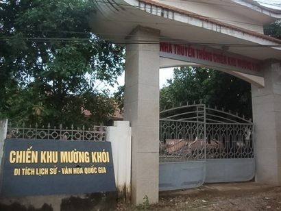 Muong Khoi Revolutionary War Zone relic site