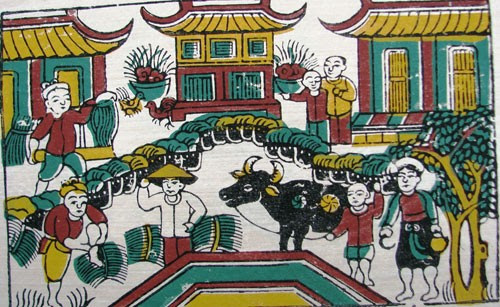 Dong Ho painting village - bold folklore