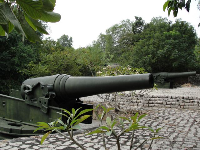 ARTILLERY BATTLE AND LARGE MOUNTAIN TOP TUNNEL