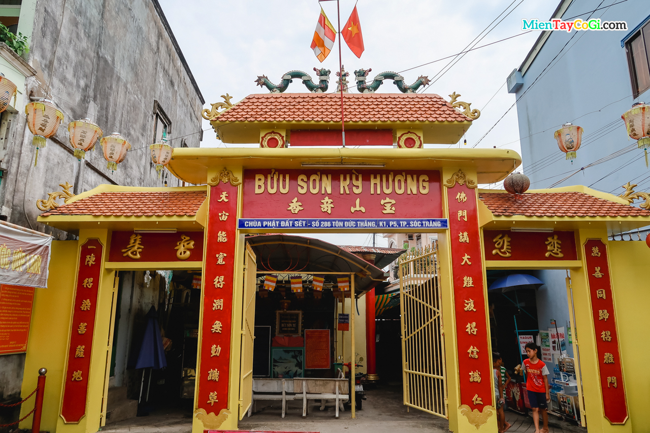 Clay Pagoda is a unique temple in Soc Trang