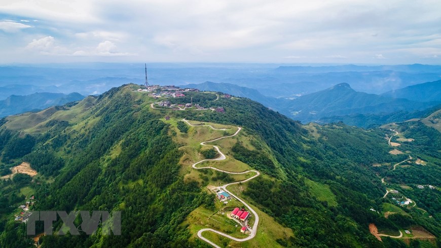 Mau Son peak seen from above